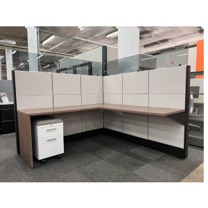 Renewed Herman Miller Ethospace Cubicle (6'D x 6'W x 54"H)