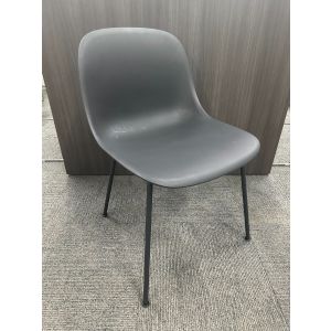 Muuto Fiber Side Chair (Black/Black)