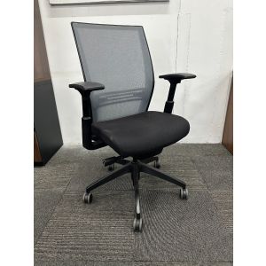 SitOnIt Amplify High-Back Task Chair (Black/Black)