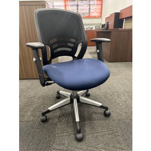 Blue Mesh Task Chair (Blue/Black)