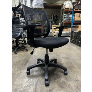 Wise Mesh Back Task Chair (Black/Black)