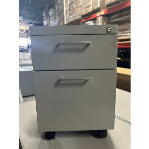 Mobile Silver Box/File Pedestal