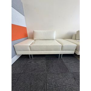 Global ML Park 2 Seat Sofa (Cream)