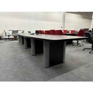 18' Mocha Conference Table